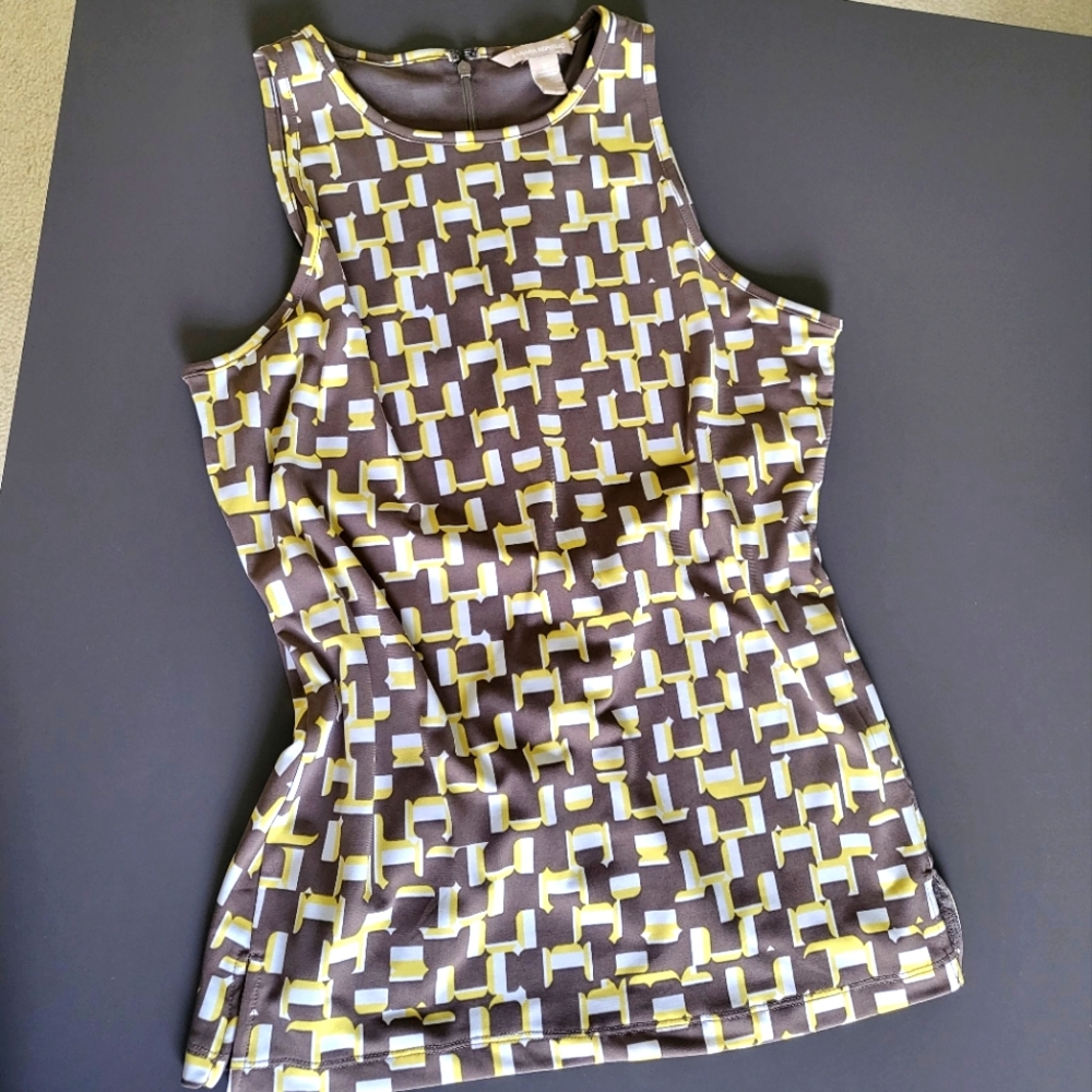 Banana Republic Sleeveless Blouse Beige S